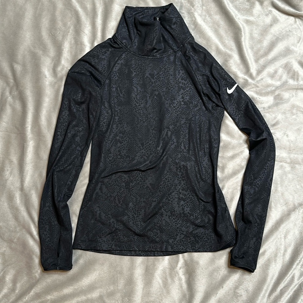 Nike pro. Dry fit. Long sleeve top. Back. Small